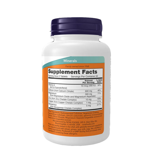 NOW Calcium Citrate, 100 Ct