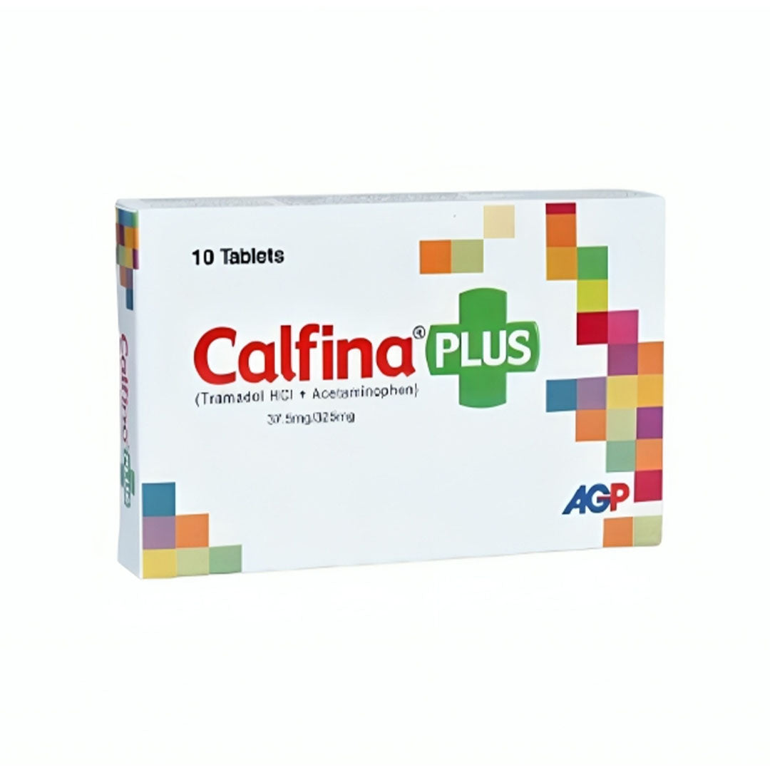Calfina Plus Tablets 37.5/325mg, 10 Ct - AGP