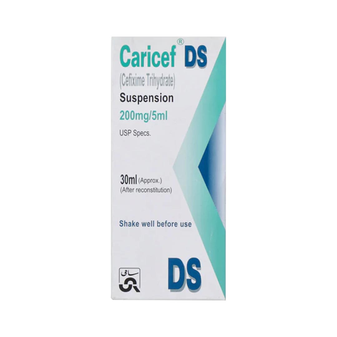 Caricef DS Susp 200mg/5ml, 30ml - Sami Pharma