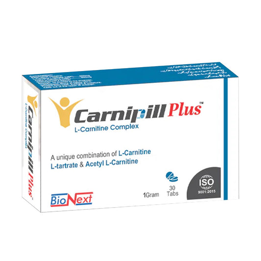 Carnipill Plus 1g_30 Ct-TT Healthcare