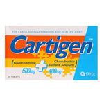 Cartigen (Glucosamine+Chondroitin Sulfate) 500mg+400mg, 20 Ct - Getz Pharma