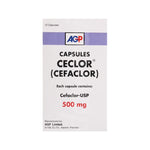 Ceclor Capsules 500mg, 12 Ct - AGP