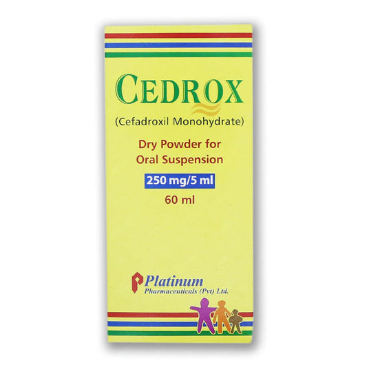 Cedrox Suspension 250mg/5ml, 60 ml - Platinum Pharma