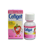 Cefiget Oral Suspension 100mg/5ml - Getz Pharma