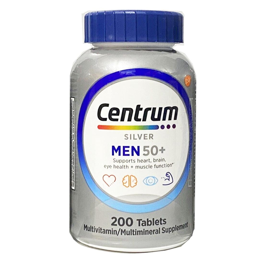 Centrum Silver Men 50+, 200 Ct