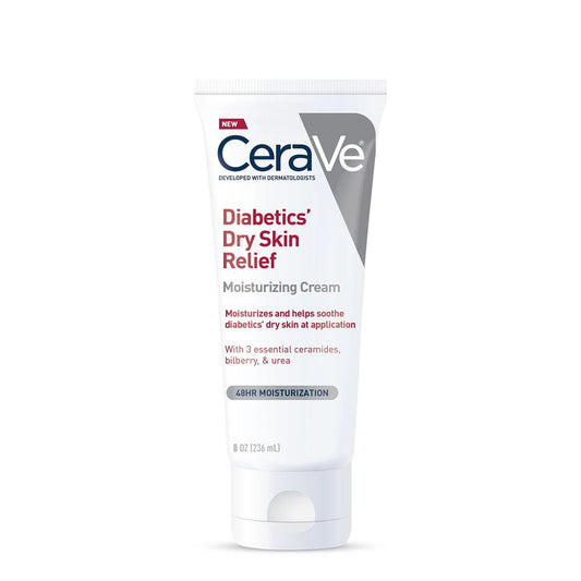 CeraVe Diabetics Dry Skin Relief Moisturizing Cream, 236 ml
