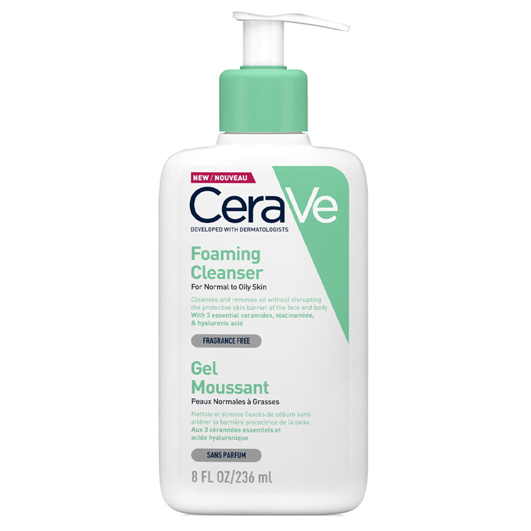 CeraVe Foaming Cleanser Fragrance Free, 236ml