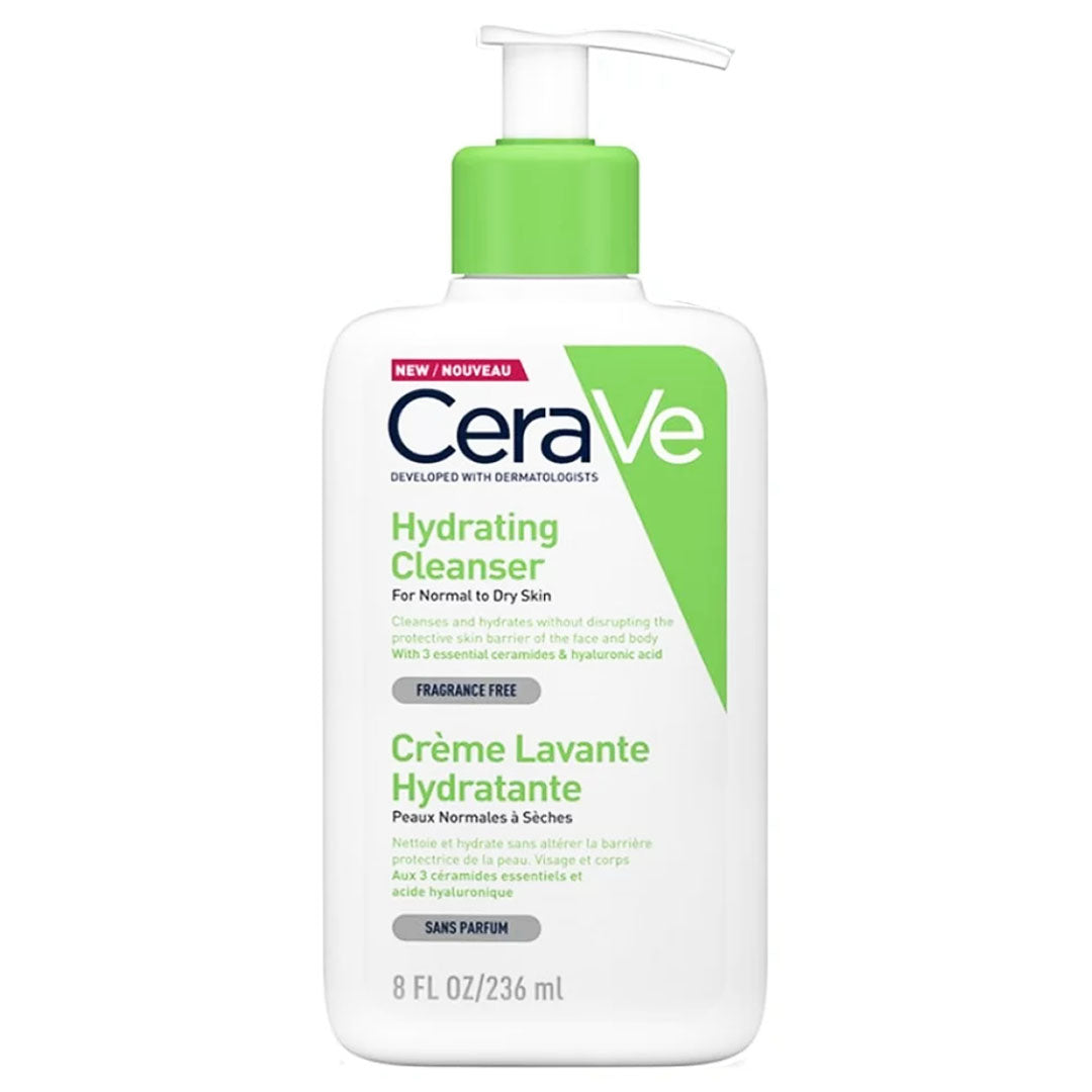 CeraVe Hydrating Cleanser Fragrance Free, 236ml