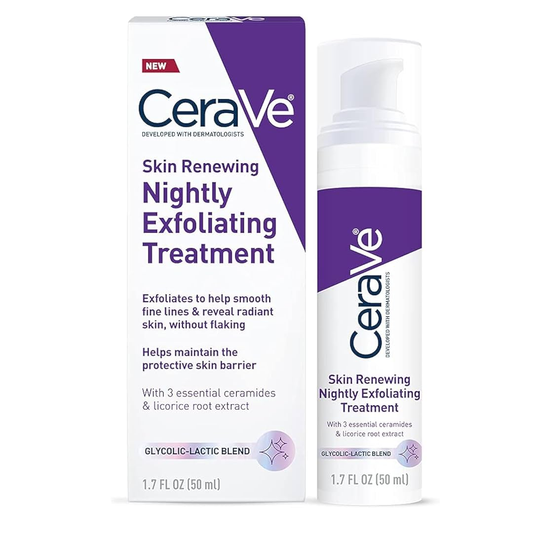 CeraVe Skin Renewing Nightly Exfoliating Treatment, 50ml