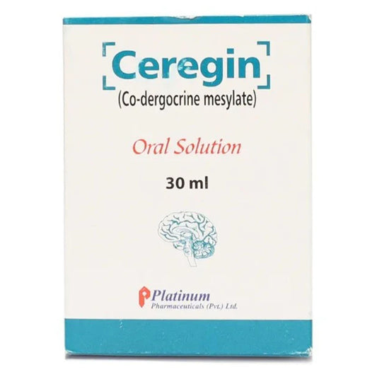 Ceregin (Co-dergocrine mesylates) Oral Solution, 30 ml - Platinum Pharma