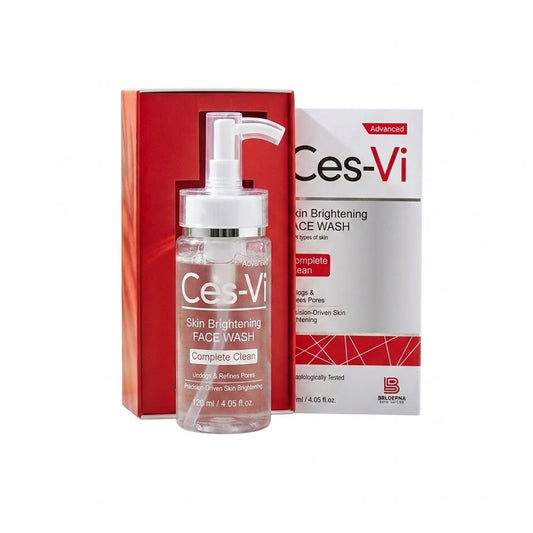 Ces-Vi Advanced Skin Brightening Face Wash, 120ml - BBL Derma