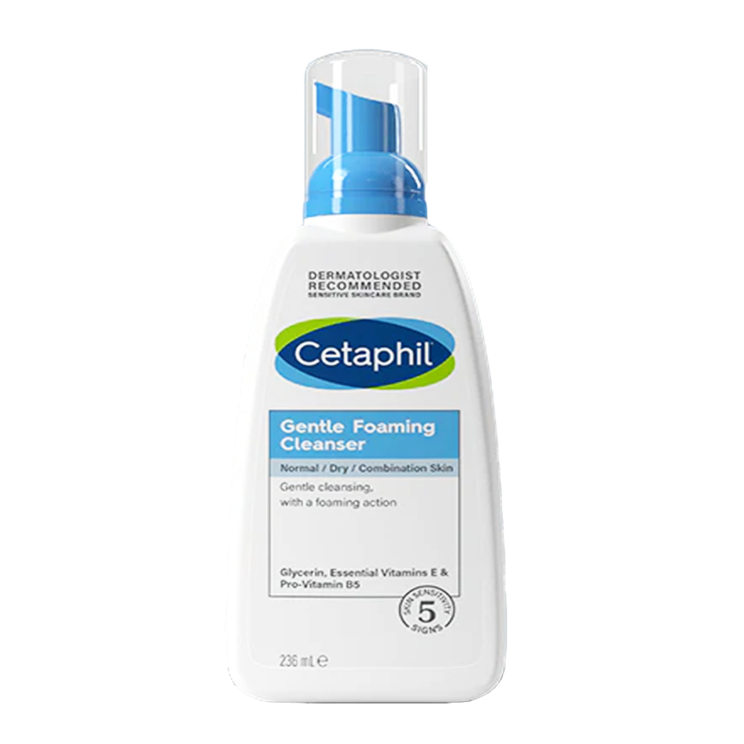 Cetaphil Gentle Foaming Cleanser, 236ml