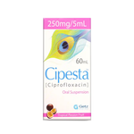 Cipesta Oral Suspension 250mg/5ml - Getz Pharma