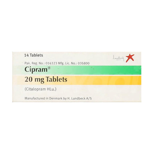 Cipram Tablets 20mg, 14 Ct - Lundbeck