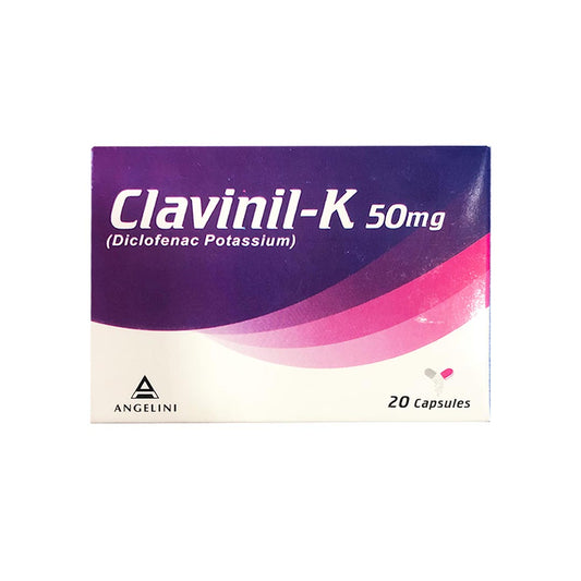 Clavinil-K Capsule 50mg, 20 Ct - Angelini