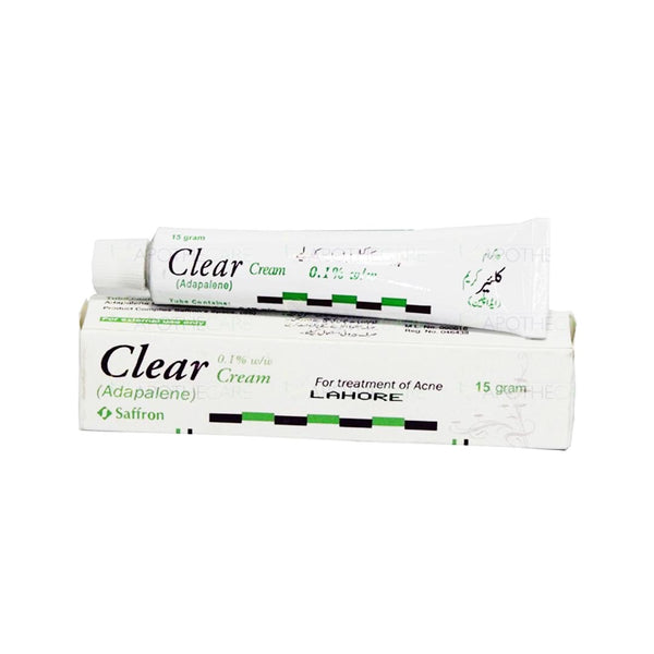 Clear Cream 0.1%, 15g - Saffron