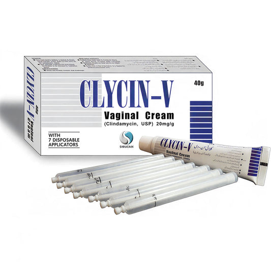 Clycin-V (Clindamycin) Vaginal Cream, 40 g - Shaigan Pharma