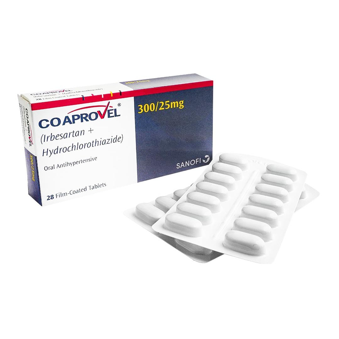 Co Aprovel Tablet 300/25mg, 28 Ct - Sanofi