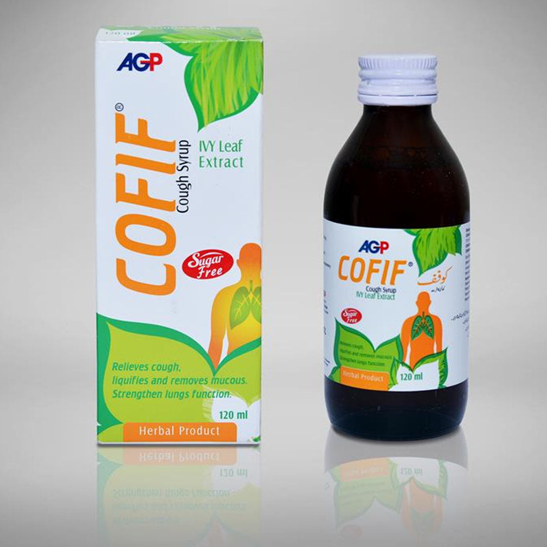 Cofif Cough Syrup Sugar Free, 120ml - AGP