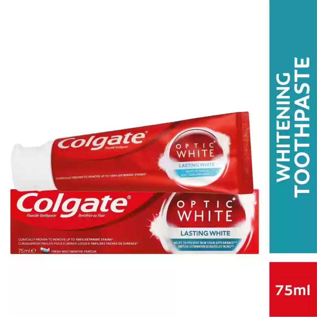 Colgate Toothpaste In Store Buy Colgate Optic White Toothpaste, 75ml Online in Pakistan | My ...