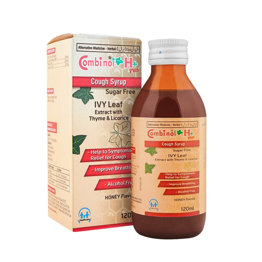 Combinol H+ Cough Syrup with Honey, 120ml - ATCO