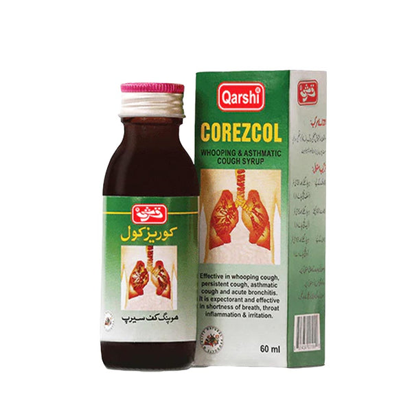 Corezcol Cough Syrup, 60ml - Qarshi