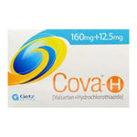 Cova-H (Valsartan+Hydrochlorothiazide) 160mg+12.5mg, 28 Ct - Getz Pharma