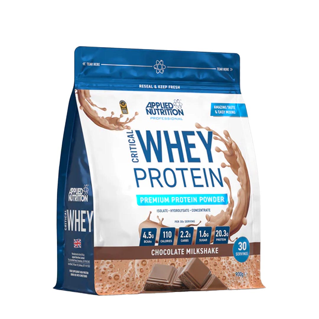 Critical Whey Protein Powder_Chocolate Milkshake_900g-Applied Nutrition