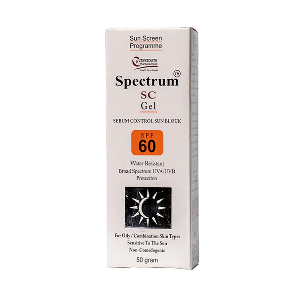 Crystolite Spectrum SC Gel SPF 60, 50g