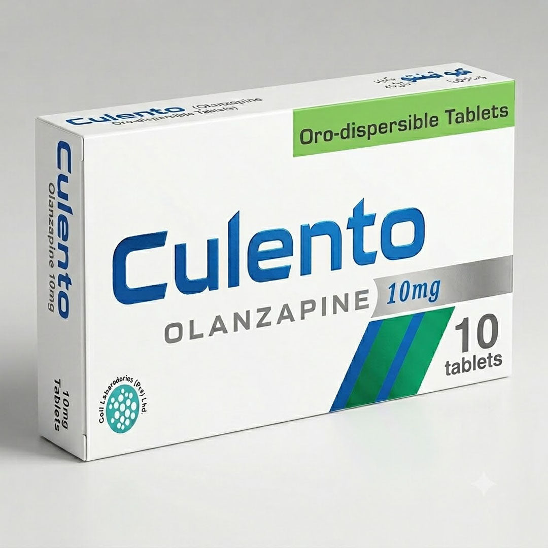 Culento (Olanzapine) 10mg, 10 Ct - Cell Laboratories