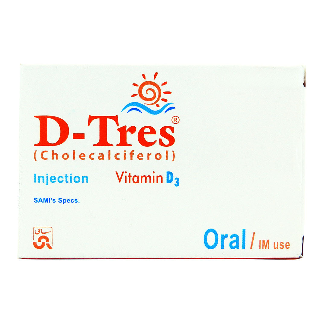 D-Tres (Cholecalciferol) Injection, 5 Ct - Sami Pharma