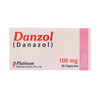 Danzol (Danazol) 100mg, 30 Ct - Platinum Pharma