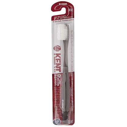 Kent Dual Edition Ultra Soft Toothbrush, 1 Ct