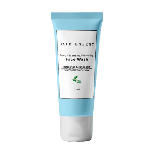 Deep Cleansing Whitening Face Wash, 125ml - Hair Energy