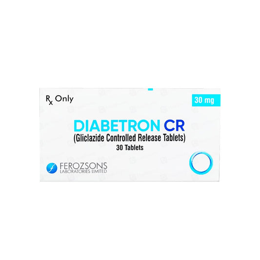 Diabetron CR 30mg, 30 Ct - Ferozsons