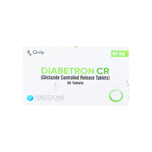 Diabetron CR 60mg, 30 Ct - Ferozsons