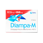 Diampa-M 12.5/850mg, 14 Ct - Getz Pharma