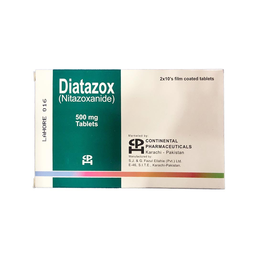 Diatazox Tablets 500mg, 20 Ct - Continental Pharma