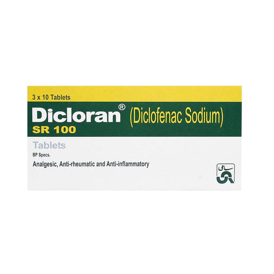 Dicloran SR 100mg, 30 Ct - Sami Pharma