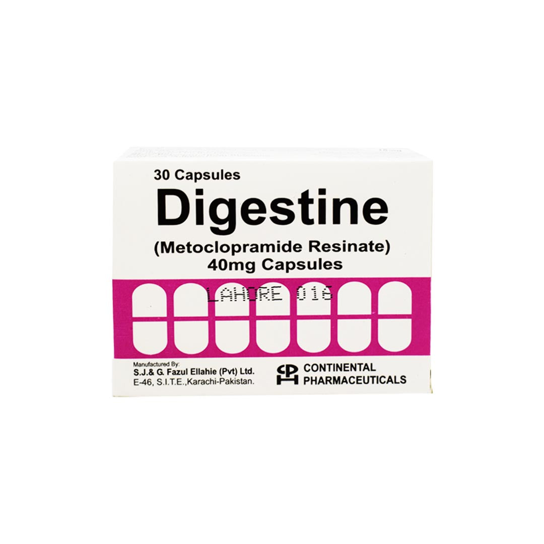 Digestine Capsules 40mg, 30 Ct - Continental Pharma