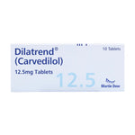 Dilatrend Tablets 12.5mg, 10 Ct - Martin Dow