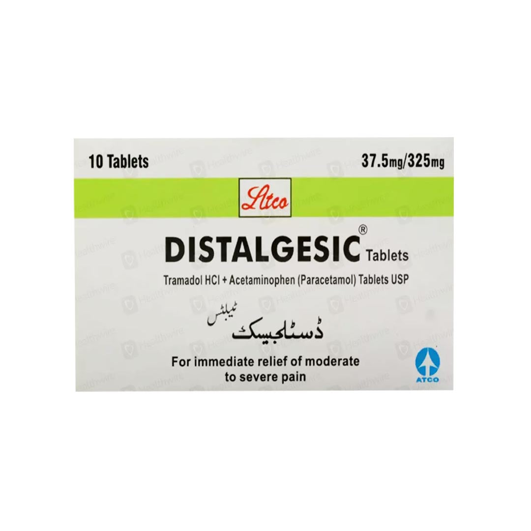 Distalgesic 37.5mg/325mg , 10 Ct - ATCO
