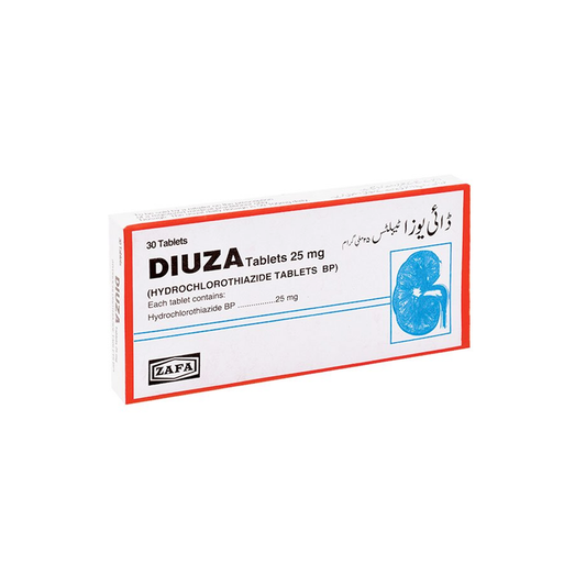 Diuza Tablets 25mg, 30 Ct - Zafa