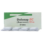 Dolonap EC (Naproxen) 500mg, 20 Ct - Platinum Pharma