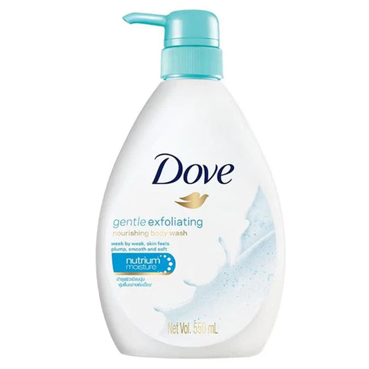 Dove Gentle Exfoliating Nourishing Body Wash, 550 ml