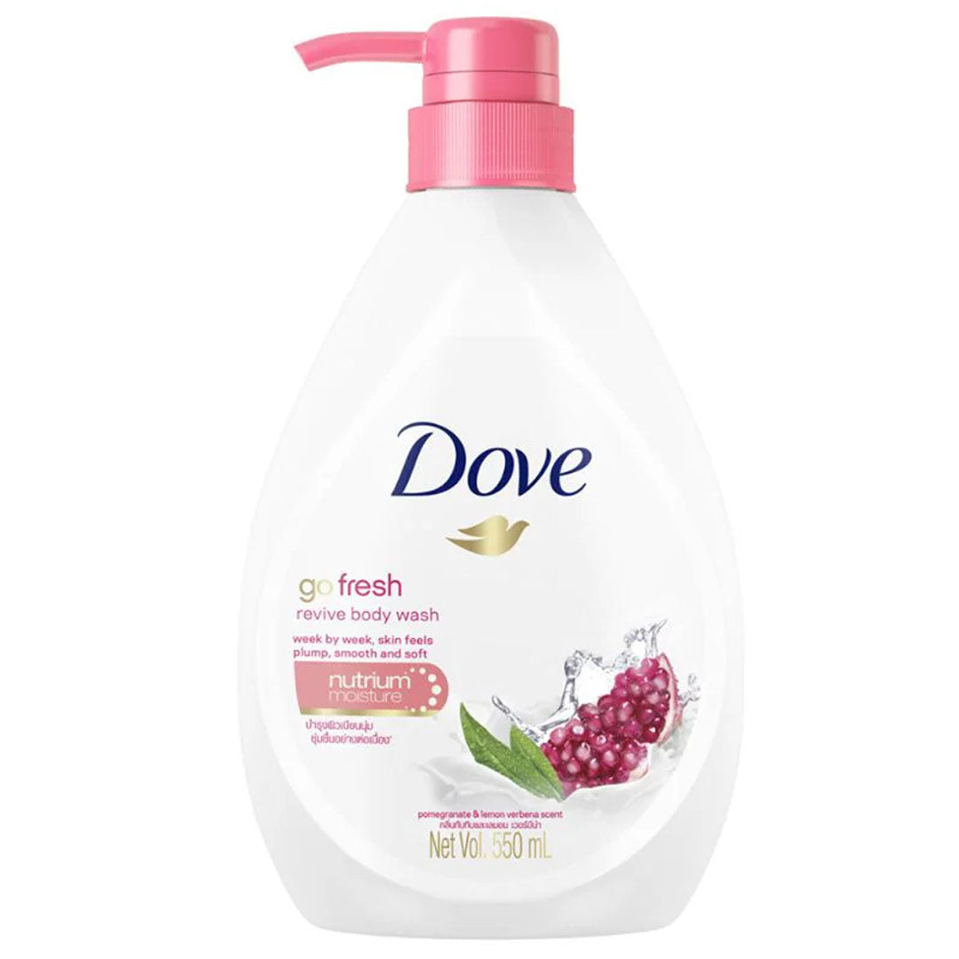Dove Go Fresh Revive Body Wash, 550 ml