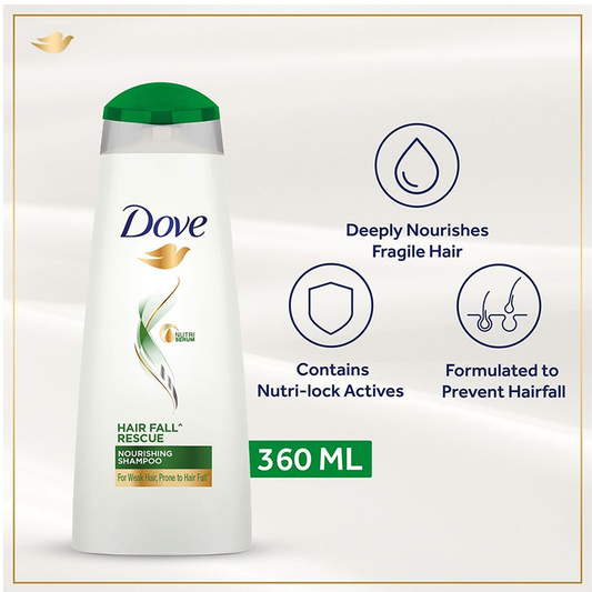 Dove Hair Fall Rescue Nourishing Shampoo, 360ml