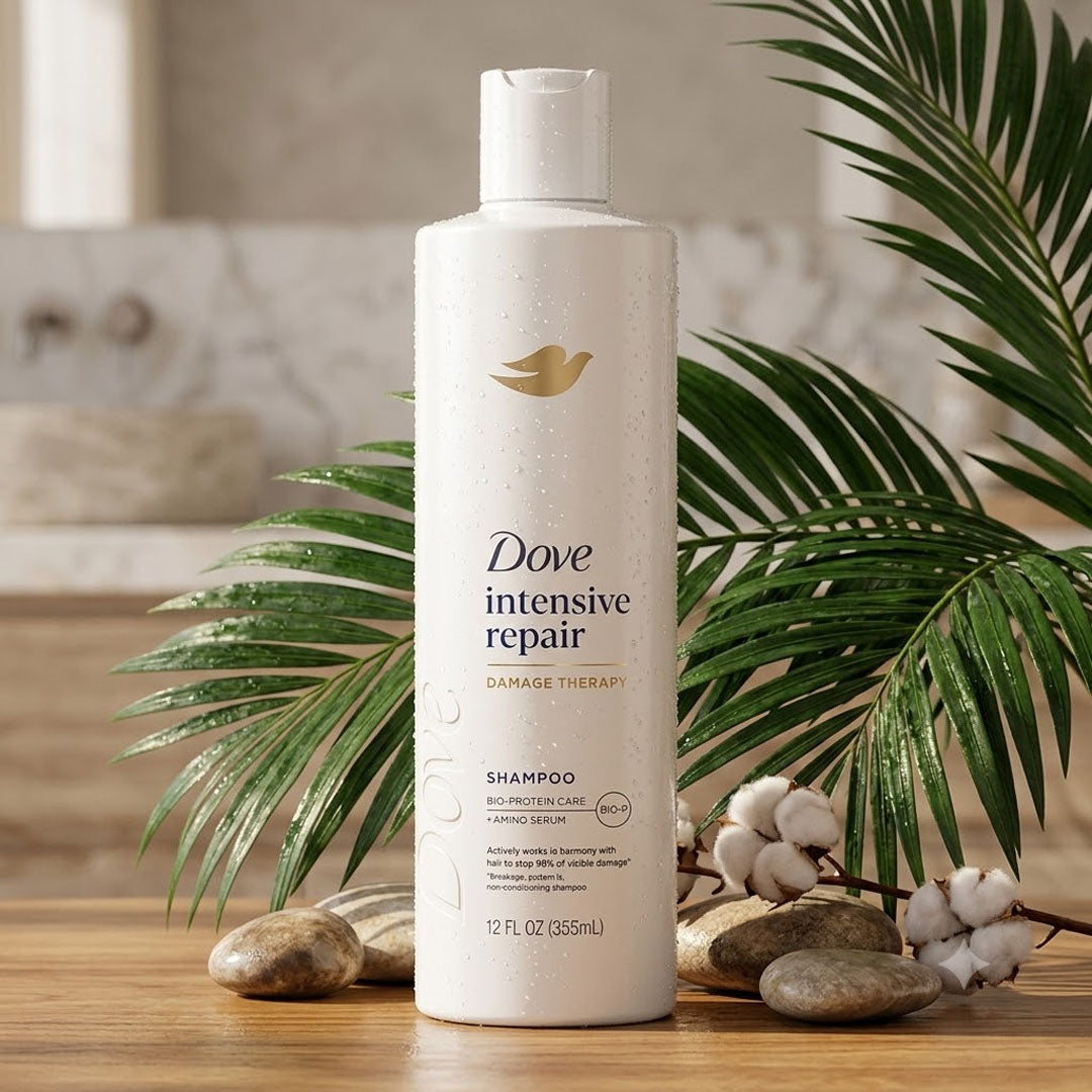 Dove Intensive Repair Damage Therapy Shampoo, 355 ml