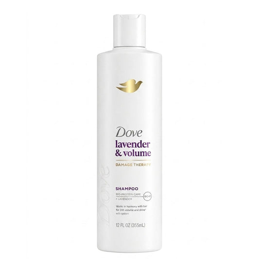 Dove Lavender & Volume Damage Therapy Shampoo, 355 ml