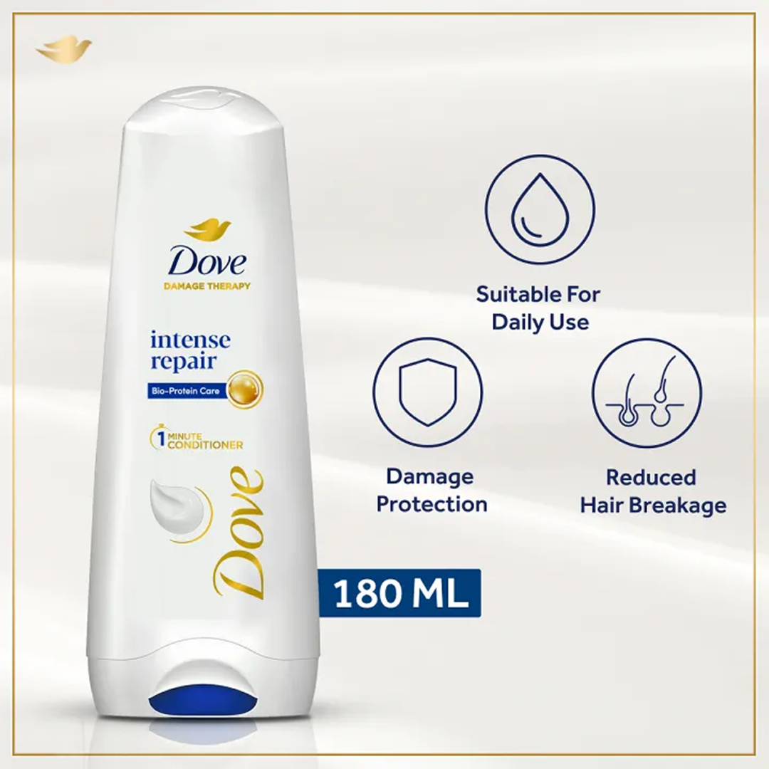 Dove Intense Repair Detangling Conditioner, 180ml